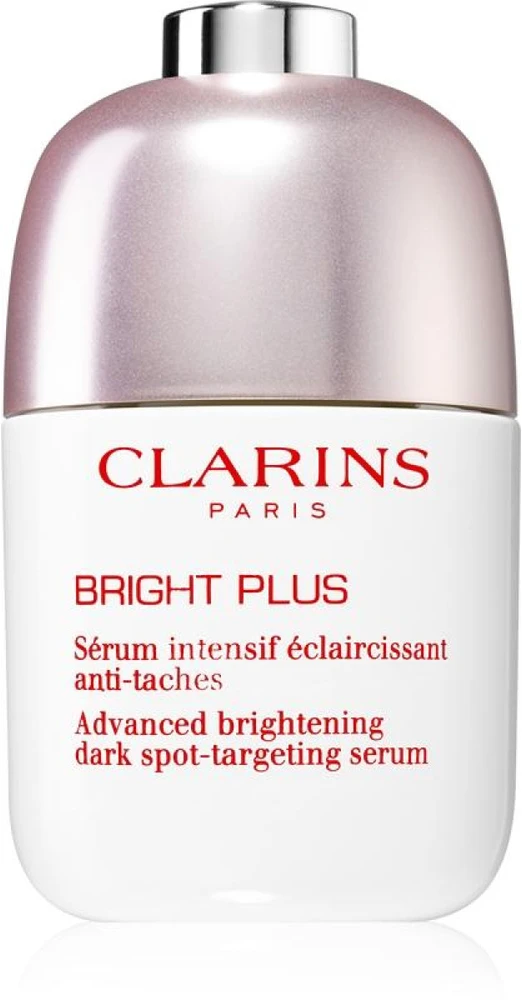 Clarins Bright Plus Advanced dark spot-targeting serum skaistinamasis veido serumas tamsioms dėmėms šviesinti, 30 ml