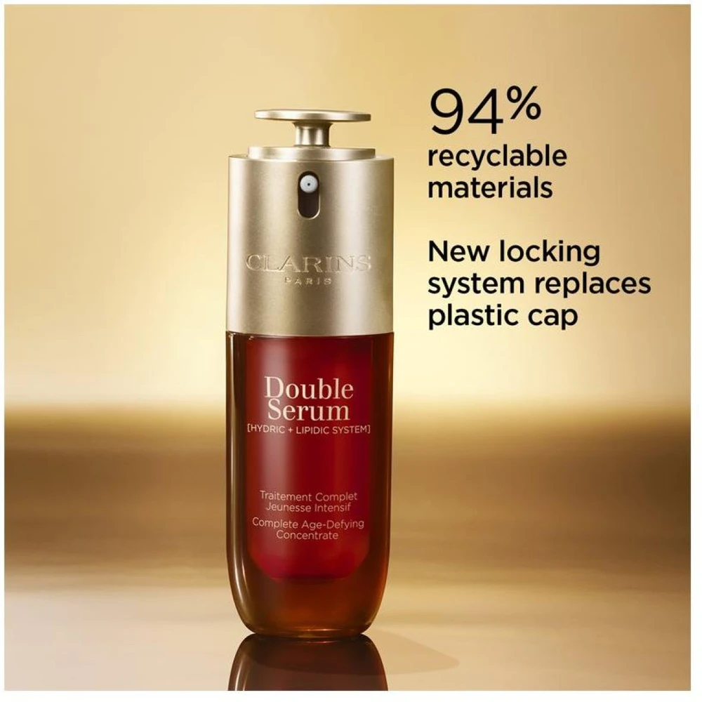 Clarins Double Serum senėjimo požymius mažinantis veido serumas, 30 ml