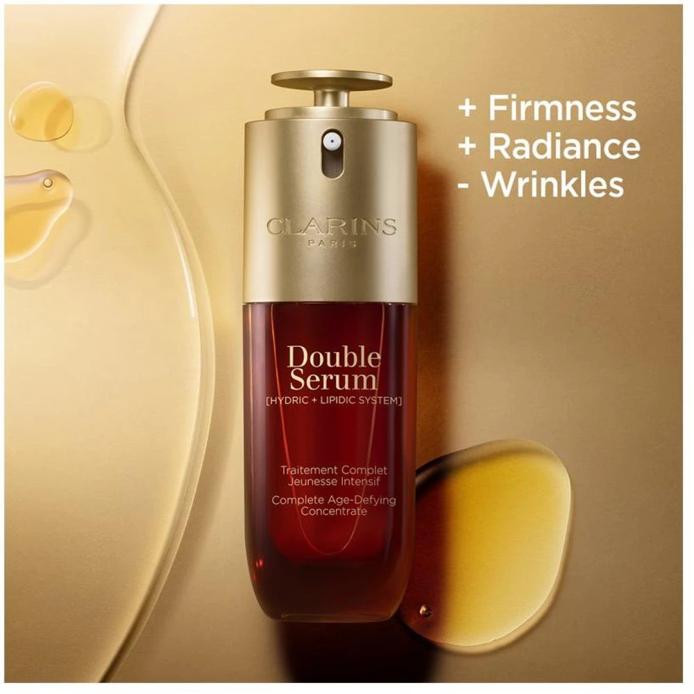 Clarins Double Serum senėjimo požymius mažinantis veido serumas, 50 ml