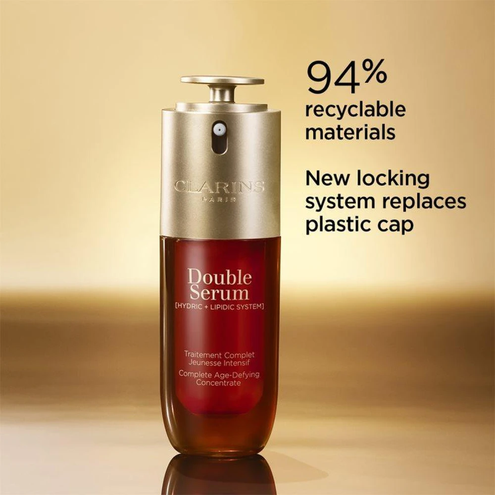Clarins Double Serum senėjimo požymius mažinantis veido serumas, 50 ml