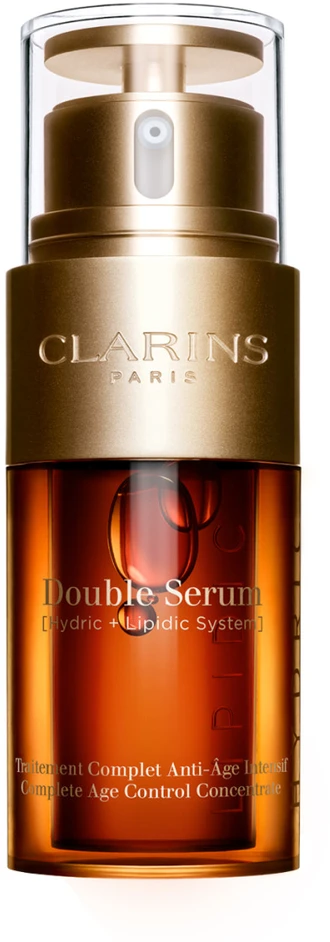 „Clarins“ dvigubas veido senėjimą stabdantis serumas, 30 ml