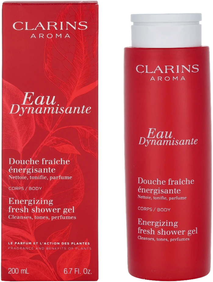 Clarins Eau Dynamisante Energizing Fresh Dušo želė dušo gelis, 200 ml