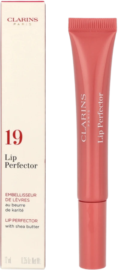 Clarins Lip Perfector Intense lūpų blizgis, atspalvis: 19- Intense Smoky Rose, 12 ml