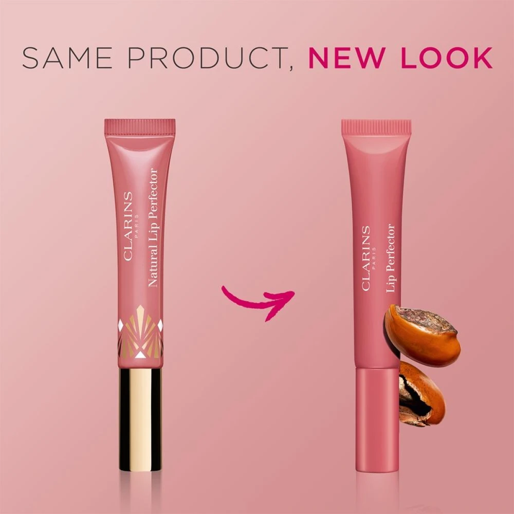 Clarins Intense Lip Perfector lūpų blizgis, atspalvis: 19 Intense Smoky Rose, 12 ml