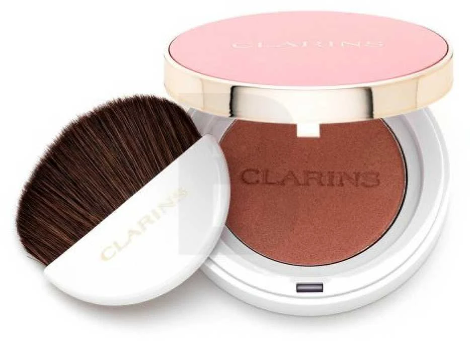 „Clarins Joli Blush“ kompaktiška skaistalų pudra, 03 „Cheeky Rose“, 5 g