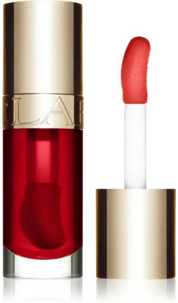 Lūpų aliejus Clarins Lip Comfort Oil 08 Strawberry, 7 ml