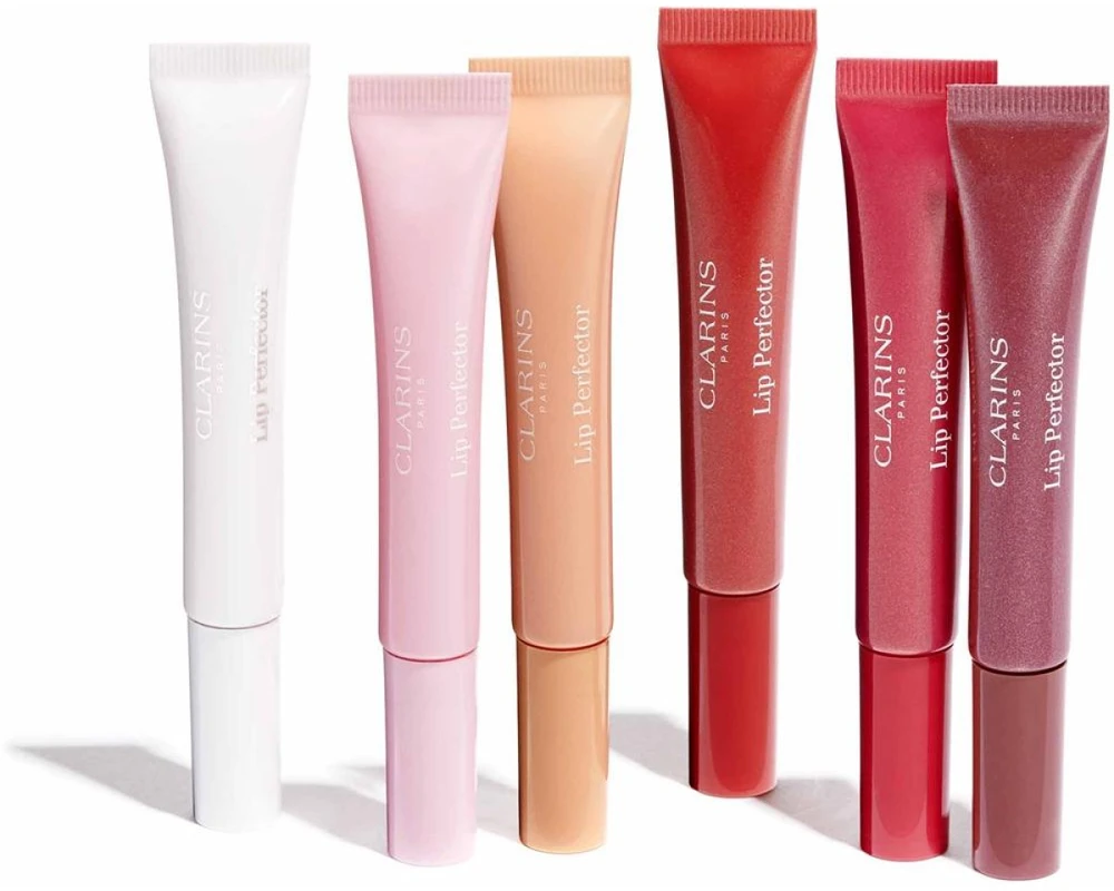 Clarins Lip Perfector Glow lūpų blizgis, atspalvis: 20 Translucent Glow, 12 ml