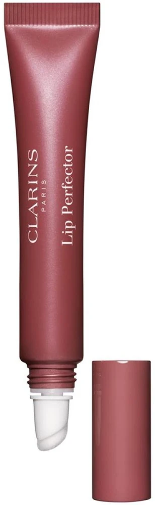 Clarins Lip Perfector Glow lūpų blizgis, atspalvis: 25 Mulberry Glow, 12 ml