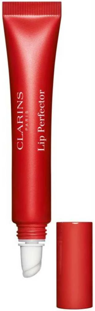 Clarins Lip Perfector Glow lūpų blizgis, atspalvis: 23 Pomegranate Glow, 12 ml