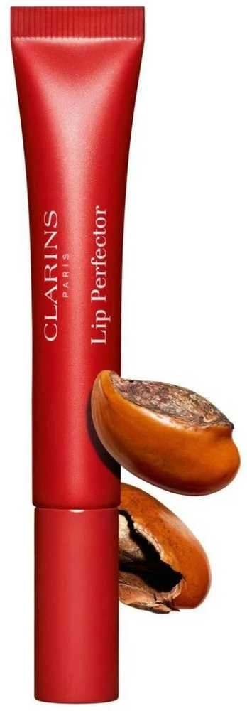 Clarins Lip Perfector Glow lūpų blizgis, atspalvis: 23 Pomegranate Glow, 12 ml