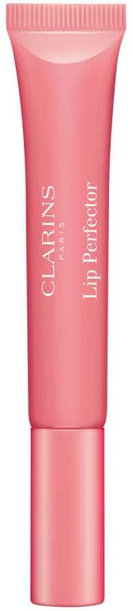 Clarins Lip Perfector Shimmer Lūpų blizgis lūpų blizgis, atspalvis: 01 Rose Shimmer, 12 ml