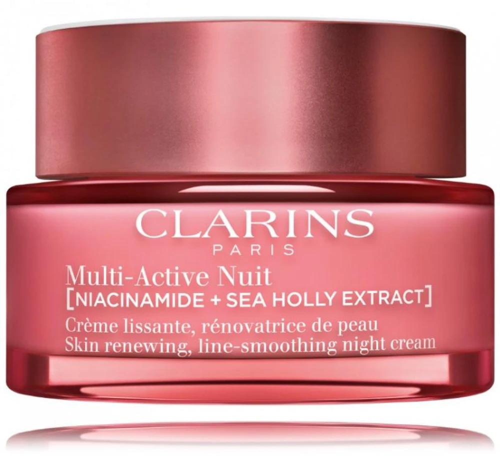Clarins Multi-Active Nuit Night Kreminis naktinis veido kremas sausai odai, 50 ml