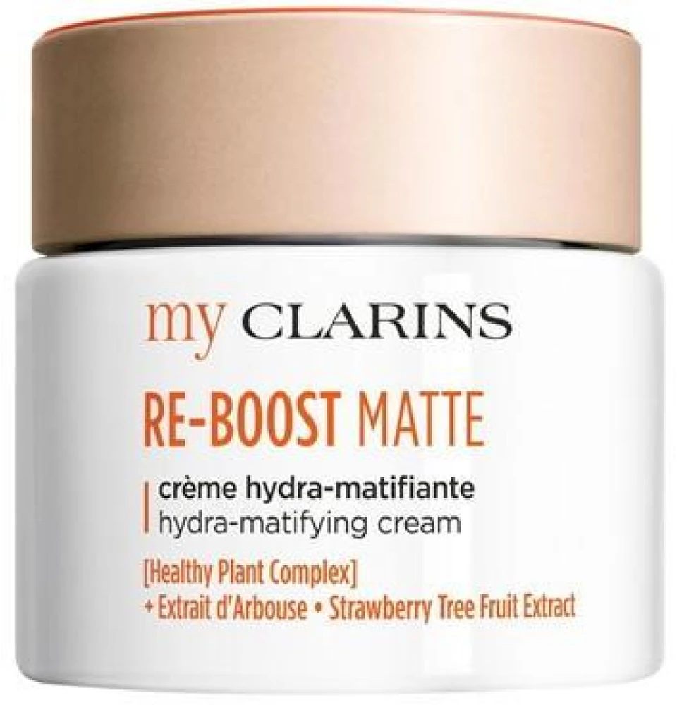 Clarins My Clarins Re-Boost Matte Hydra-Matifying Kreminis drėkinantis matinį efektą suteikiantis kremas mišriai / riebiai veido odai, 50 ml