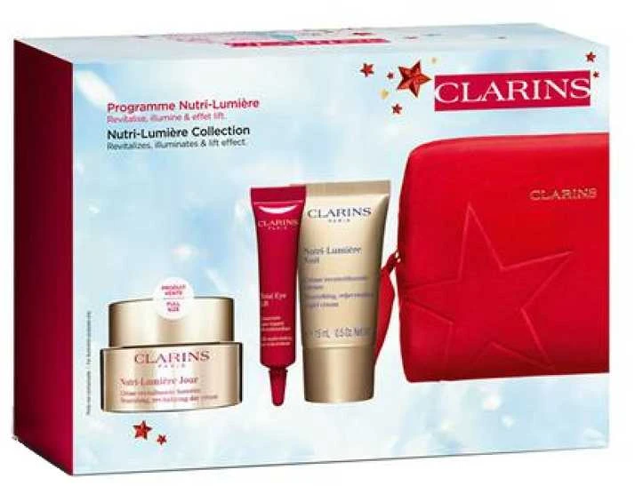 Clarins Nutri-Lumière Collection odos priežiūros dovanų rinkinys