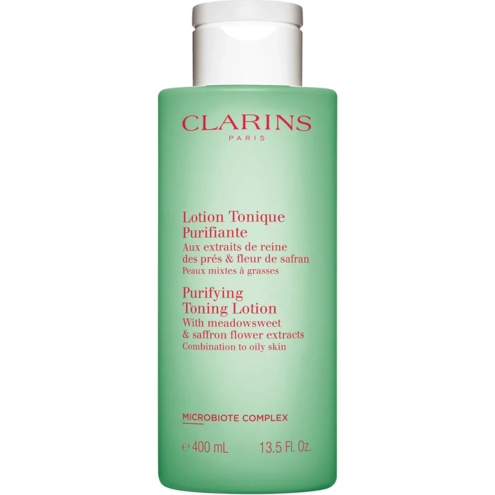 „Clarins“ kombinuotas/riebus valomasis toninis losjonas veidui, 400 ml