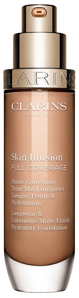 Clarins „Skin Illusion“ ilgai išliekantis skystas makiažo pagrindas 109C, 30 ml