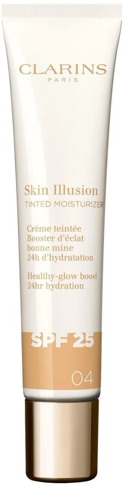 Clarins Skin Illusion Tinted Moisturizer SPF 25 tonuojantis kremas | atspalvis: 04, 40 ml