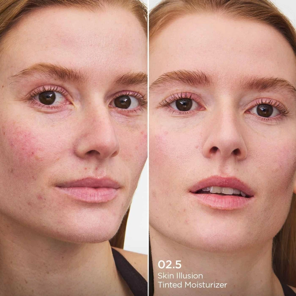 Clarins Skin Illusion Tinted Moisturizer SPF 25 tonuojantis kremas | atspalvis: 2.5, 40 ml