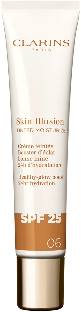 Clarins Skin Illusion Tinted Moisturizer SPF 25 tonuojantis kremas | atspalvis: 06, 40 ml