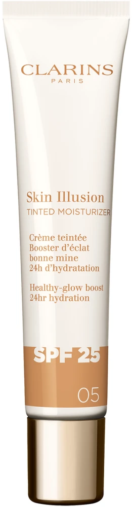 Clarins Skin Illusion Tinted Moisturizer SPF 25 tonuojantis kremas | atspalvis: 05, 40 ml