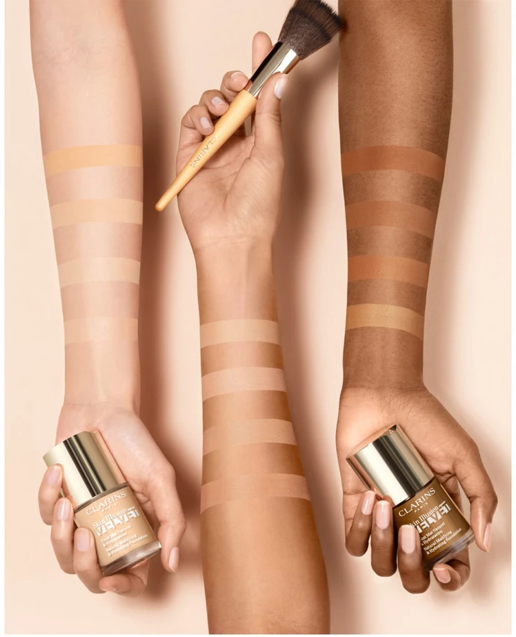 Clarins Skin Illusion Velvet Foundation kreminė pudra, atspalvis: 109C, 30 ml