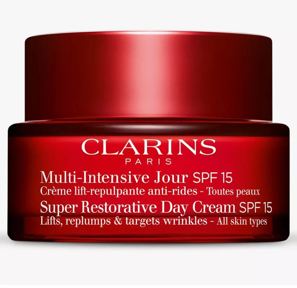 Clarins Super Restorative Day Kreminis SPF15 dieninis veido kremas, 50 ml