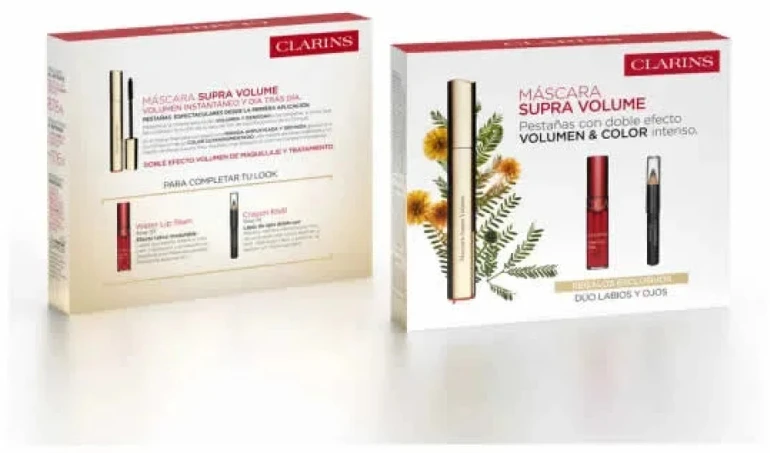 Clarins Supra Volume Blakstienų tušas Set 3 Pieces