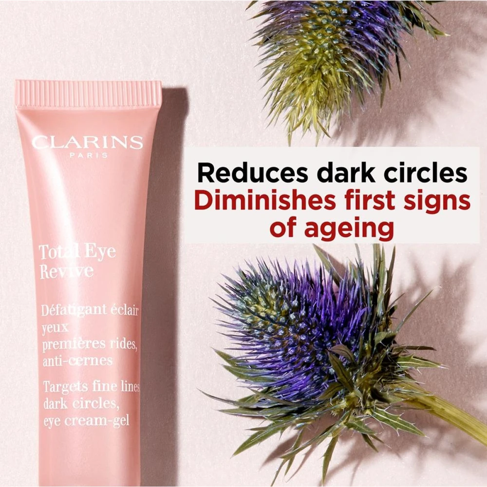 Clarins Total Eye Revive Paakių kremas-Gel paakių kremas, 15 ml