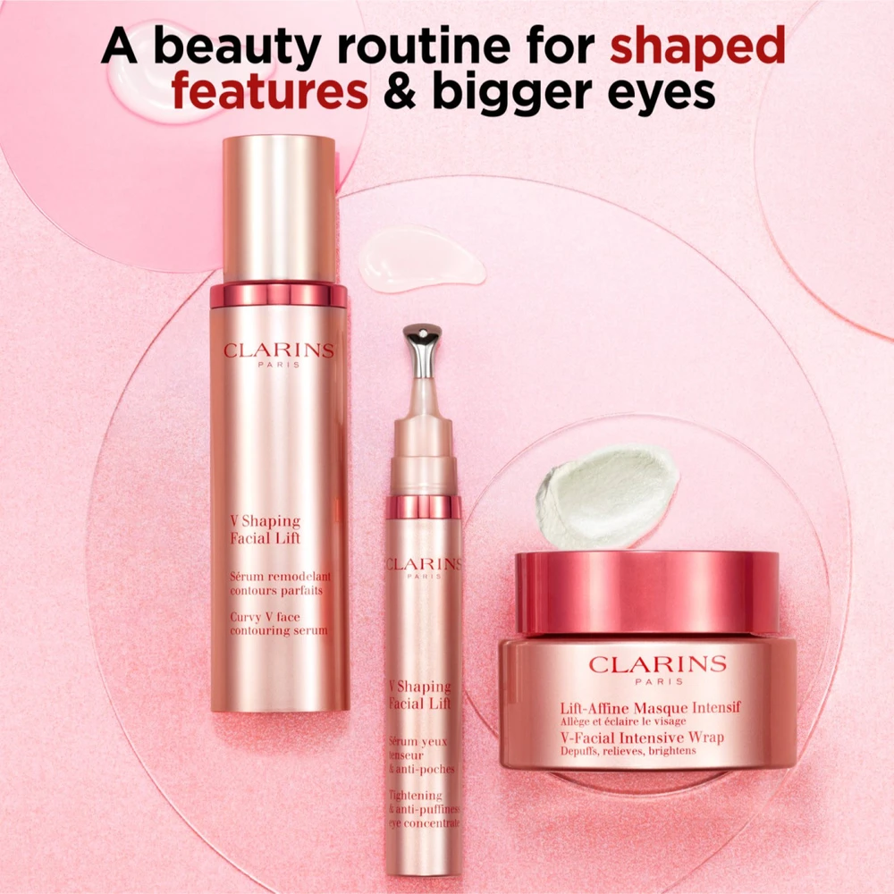 Clarins V Shaping Facial Lift Skin Serum stangrinamasis veido serumas, 50 ml