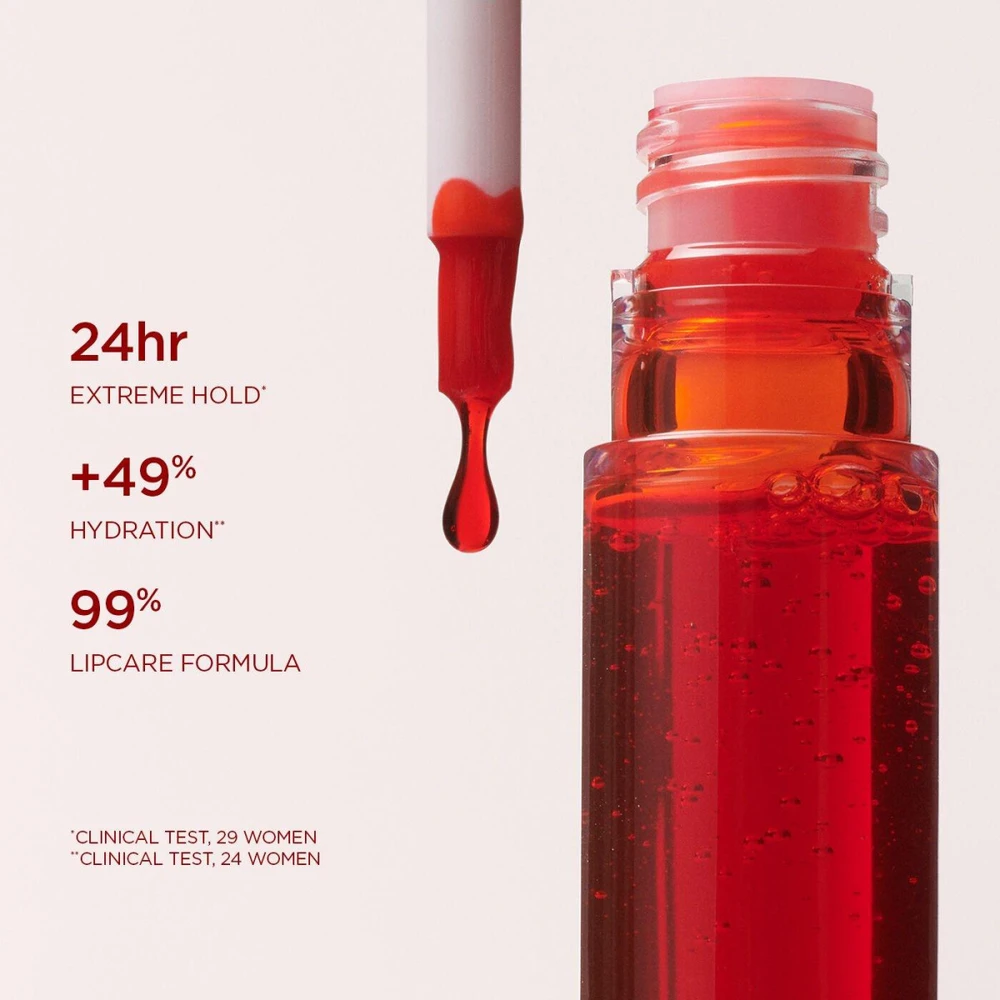 Clarins Vanduo Lip Stain skysti lūpų dažai, atspalvis: 04 Violet Vanduo, 7 ml