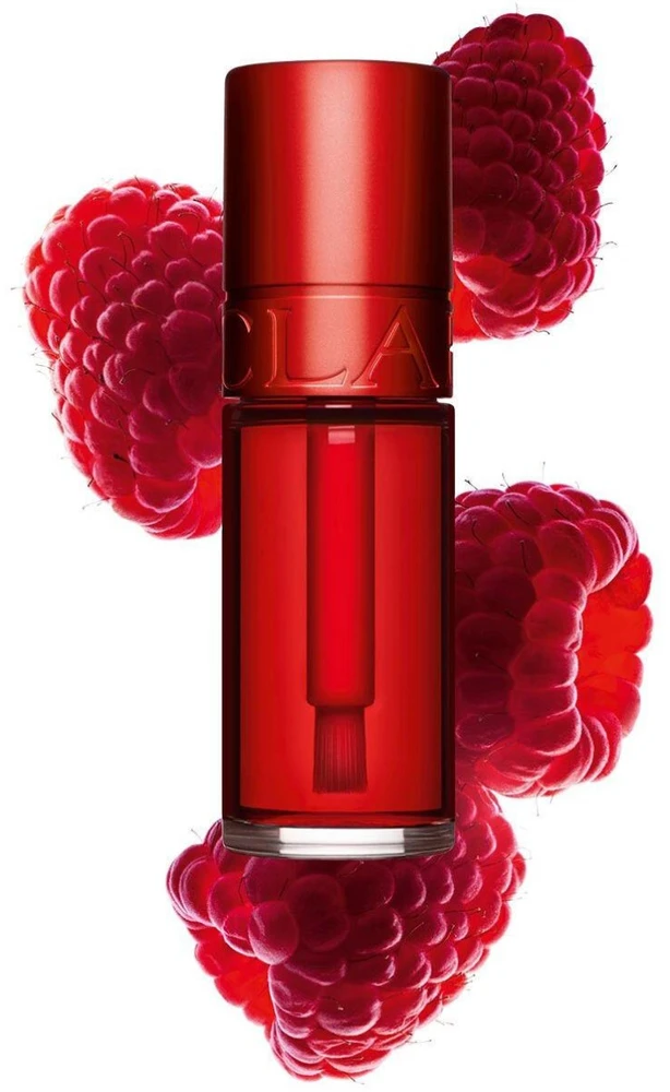 Clarins Vanduo Lip Stain skysti lūpų dažai, atspalvis: 03 Raudona Vanduo, 7 ml