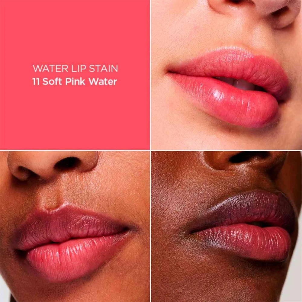 Clarins Vanduo Lip Stain skysti lūpų dažai, atspalvis: 11 Soft Rožinė Vanduo, 7 ml