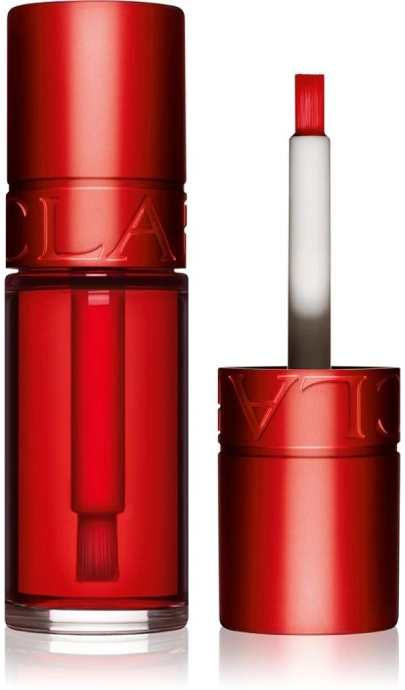 Clarins Vanduo Lip Stain skysti lūpų dažai, atspalvis: 03 Raudona Vanduo, 7 ml