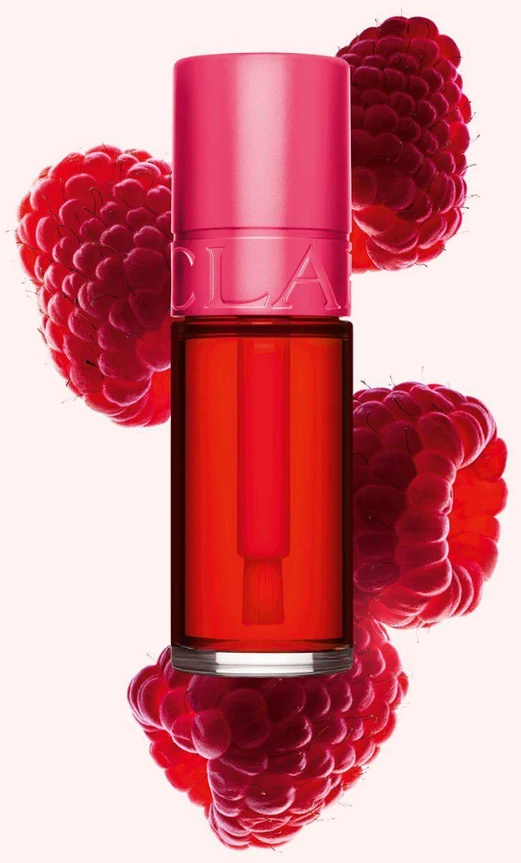 Clarins Vanduo Lip Stain skysti lūpų dažai, atspalvis: 01 Rose Vanduo, 7 ml