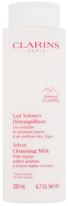 Clarins Velvet Valomasis Pienelis valomasis veido pienelis, 200 ml