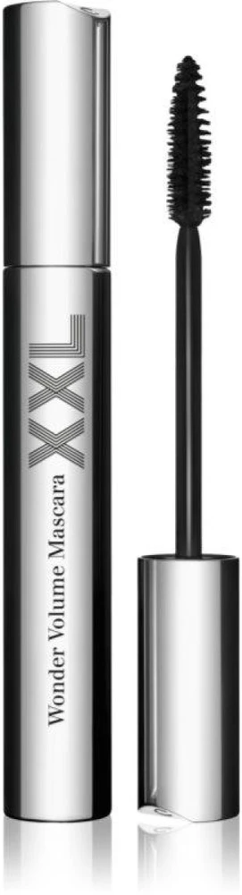 Clarins Wonder Volume Blakstienų tušas XXL apimties suteikiantis blakstienų tušas, atspalvis: 01 Extreme Juodas, 8 ml