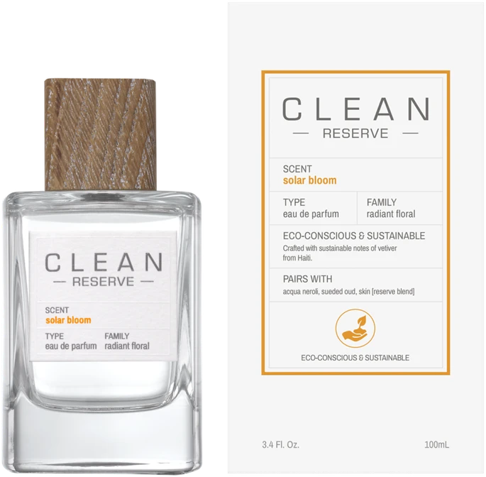 Clean Solar Bloom EDP parfumuotas vanduo unisex, 50 ml