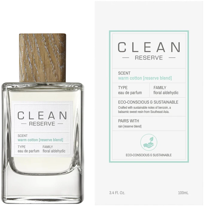 Clean Švari šilta medvilnė [Reserve Blend] EDP kvepalai vyrams, 50 ml