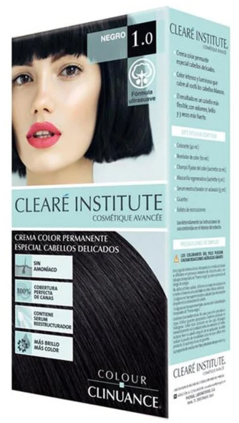 Cleare Institute Colour Clinuance 1.0 Juodas plaukų dažai