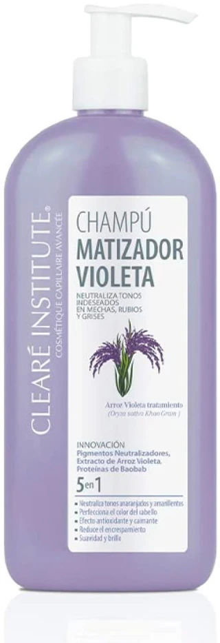 "Clearé Institute" Violetinis šampūnas 400ml