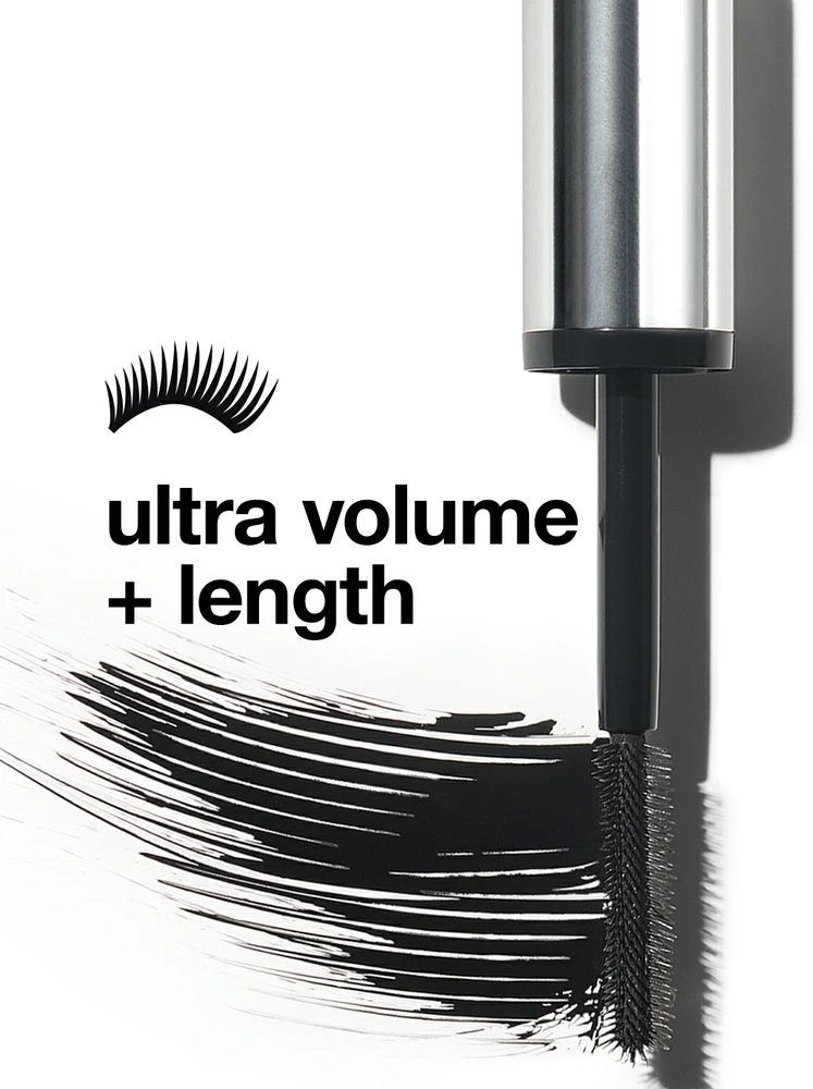 Clinique Chubby Lash™ Fattening Blakstienų tušas tankinamasis blakstienų tušas, 01 Jumbo Jet, 9 ml