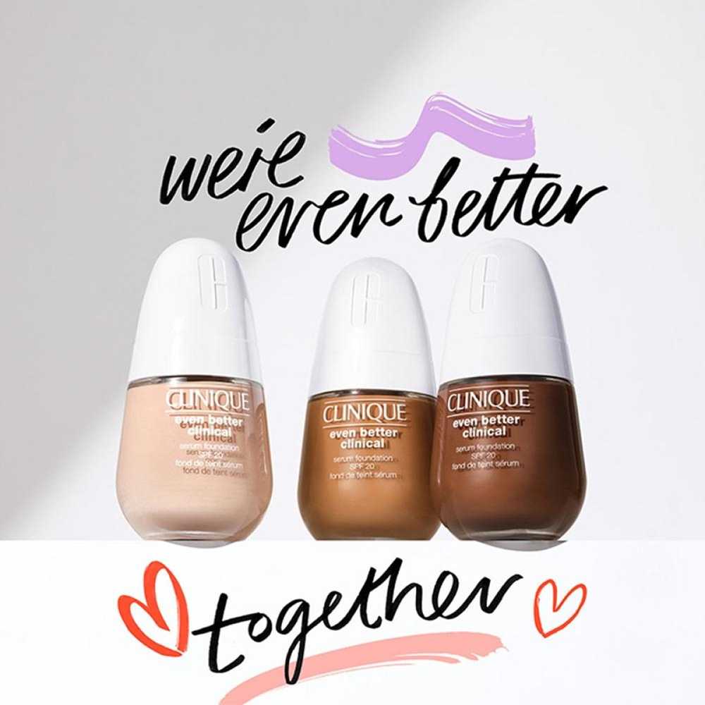 Clinique Even Better Clinical Serum Foundation SPF 20 makiažo pagrindas, atspalvis: WN114 Golden 30 ml