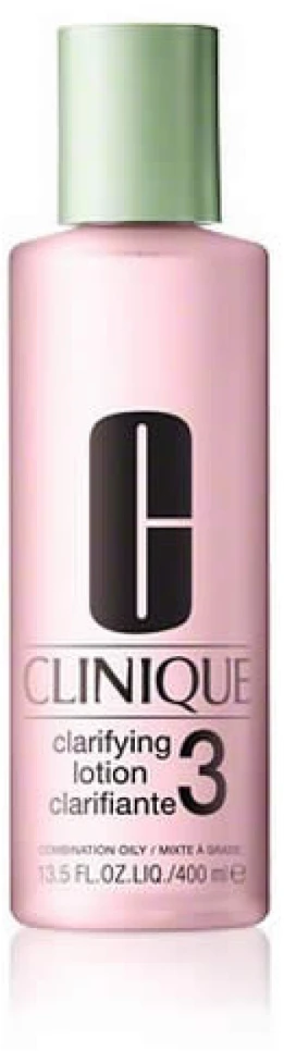„Clinique Gaivinantis“ losjonas 3 mišriai ir riebiai odai, 400 ml