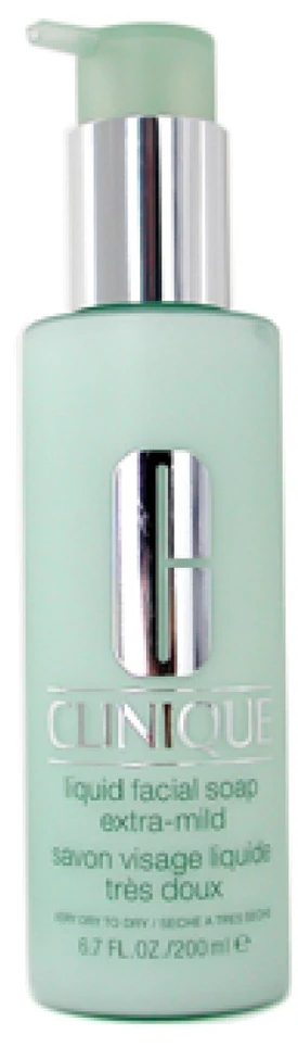 Clinique Liquid Facial Soap Extra Mild veido prausiklis, 200 ml