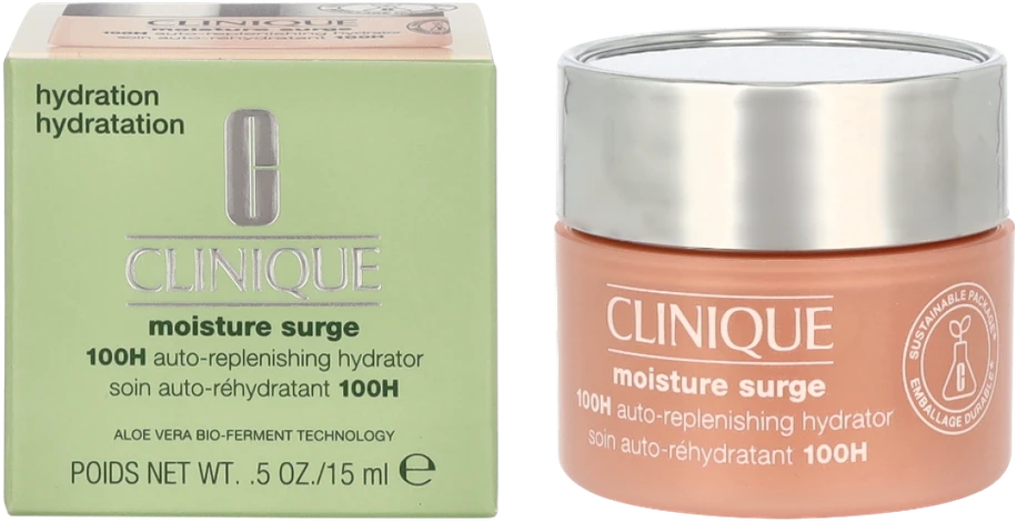 „Clinique Moisture Surge 100H“ automatinis drėkinamasis kremas, 15 ml