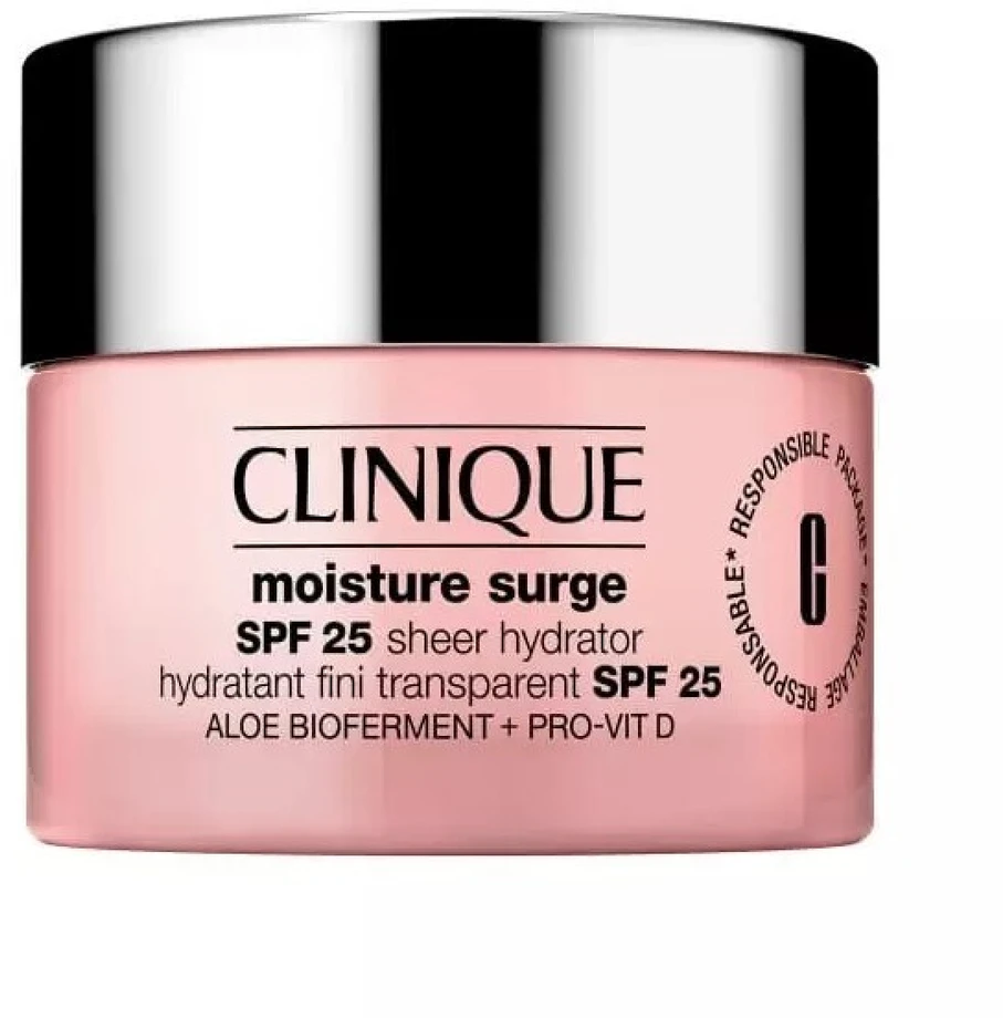 Clinique drėkinamasis gelinis kremas Moisture Surge SPF 25 (Sheer Hydrator), 75 ml