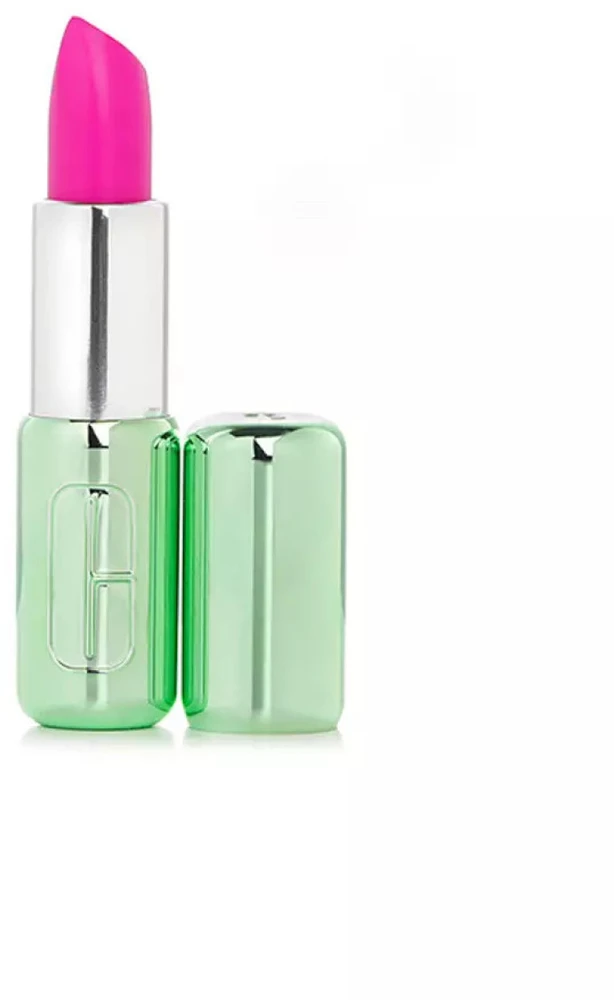 Clinique Pop Longwear Lipstick Satin lūpų dažai, atspalvis: Confetti Pop, 3.9 g