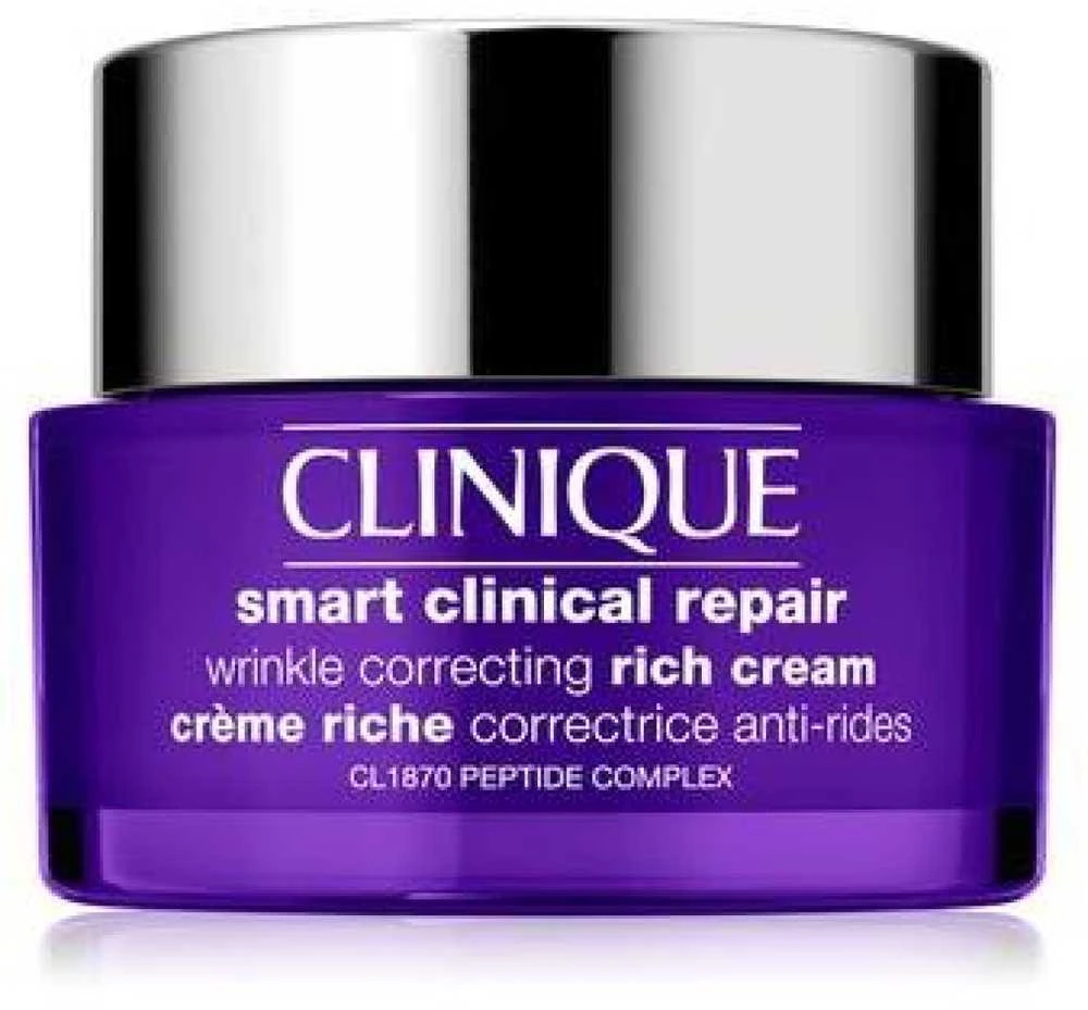 Clinique Smart Clinical Repair™ Wrinkle Correcting Rich Kreminis intensyviai veikiantis veido kremas nuo raukšlių, 50 ml