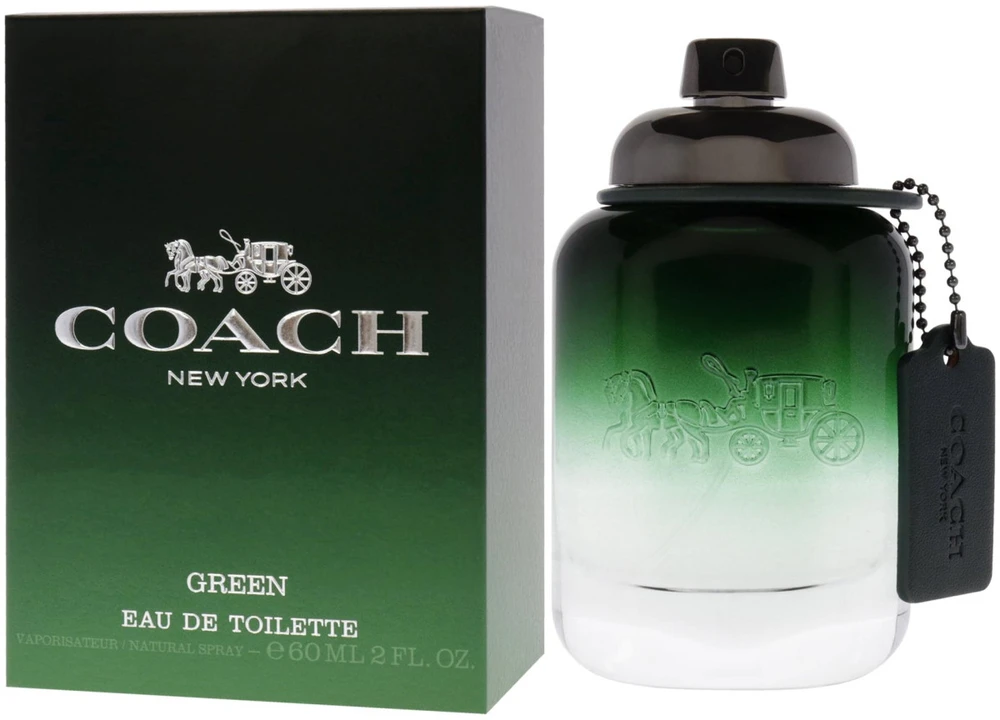 Coach Žalias EDT tualetinis vanduo vyrams, 60 ml