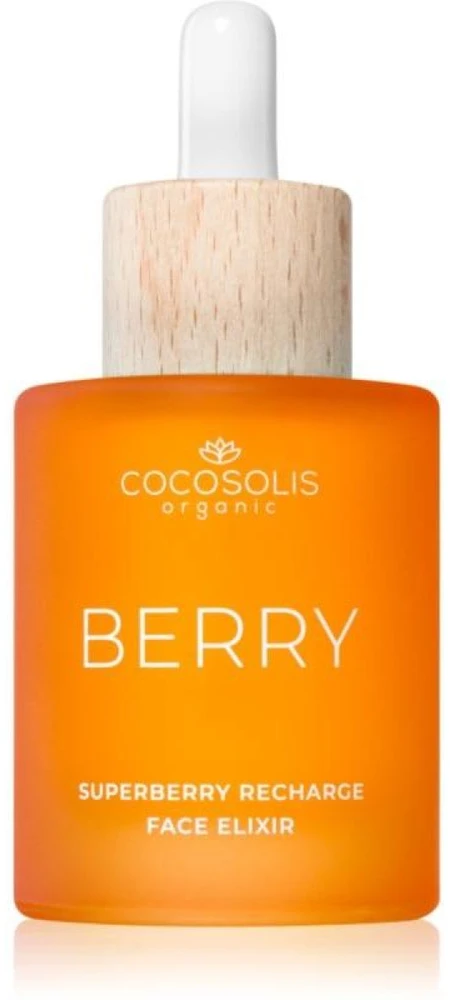 Cocosolis Berry Superberry Recharge Face Eliksyras veido serumas, 50 ml
